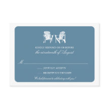 Dois Adirondack Chairs RSVP