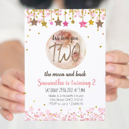 Dois anos de segundo aniversário de Convite