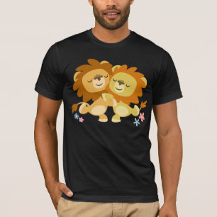 Dois Bons Cartoons Leões Tango T-Shirt