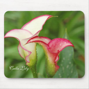 Dois Calla Lily Mousepad