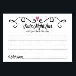 Dois Cartões de Casamento Jar Ideias<br><div class="desc">Essas placas jar de na moda serão a adição perfeita à sua recepção de casamento ou chá de panela. A design apresenta uma borda preta suave com um coração roxo de ameixa no topo. O dentro de texto é "Data Jar" em uma fonte de script preto divertida e "compartilhe sua...</div>