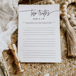 Dois cartões de jogo de atividade de Chá de panela