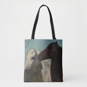 Dois Cavalos por Rosa Bonheur Bolsa