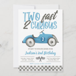 Dois Convite de Aniversário Rápidos e 2 Curiosos, 