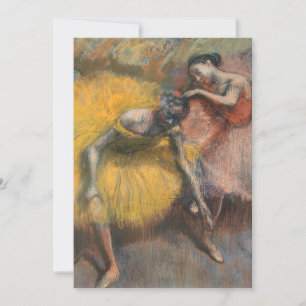 Dois Dançarinos, Amarelo e Rosa   Edgar Degas