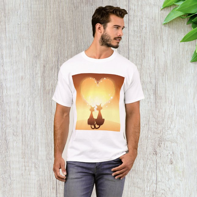Dois Gatos Em Camisa De Amor (Criador carregado)