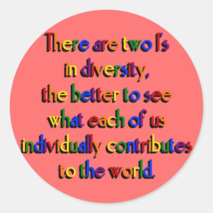 Dois i em etiquetas da diversidade