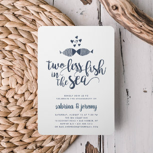 Dois if por Mar Convite à Festa de noivado