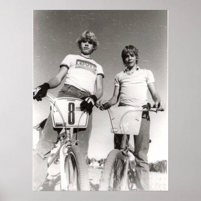 Dois impressão BMX de coleção de indivíduos (Can E (Frente)