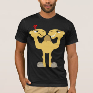 Dois lados da Mesma Camisa de Cartoon T-Shirt