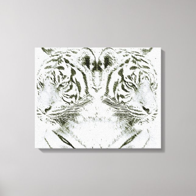 Dois Lados,Duas Views_Stretch Canvas Print (Frente)