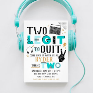 Dois Legit para Sair do Segundo Convite de Anivers