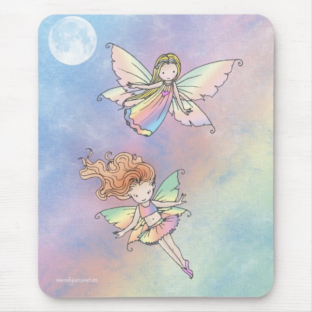 Dois Pequenos Pixies Mousepad (Frente)