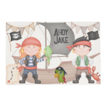 Dois Piratas em Aquarelas Moles