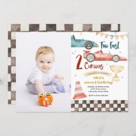 Dois Rápidos Convite à Corrida Curiosa com Fotogra