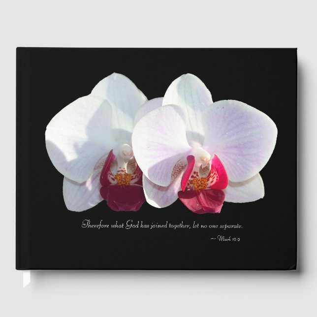 Dois Se Tornaram Um Livro De Convidados De Casamen (Frente)