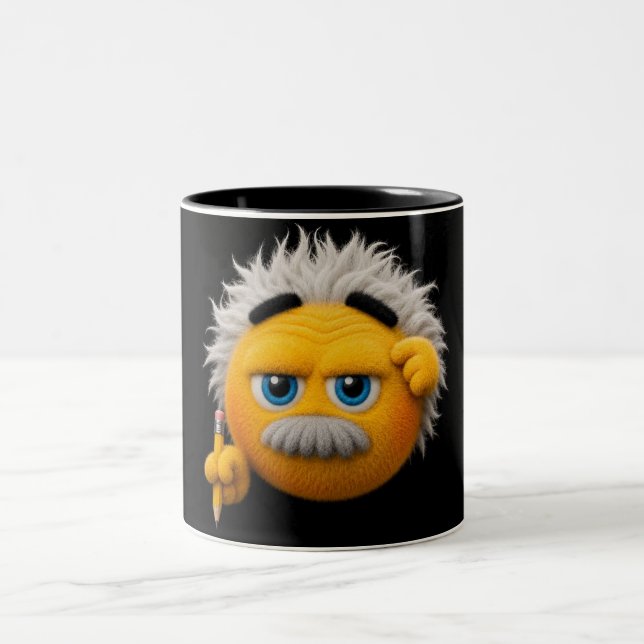 Dois Tons Caneca de Café Cubo de Gelo em Chamas – Arte de Fo (Centro)