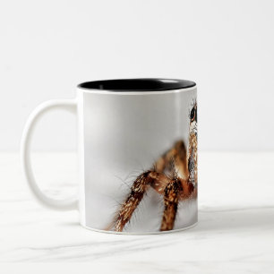 Dois Tons Estou de olho em você! Caneca de café Two-Tone
