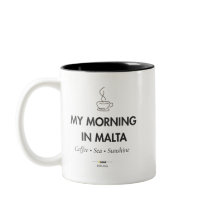 Minha Manhã em Malta | Caneca de Café Maltesa | Ma