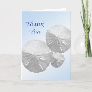 Dólar de areia Obrigado Cartões