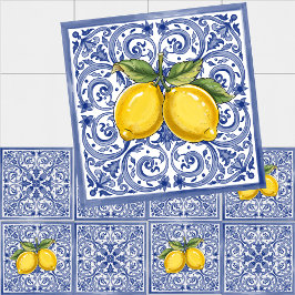 Dolce Vita Mediterrâneo Azul & Limões Azulejos Ita