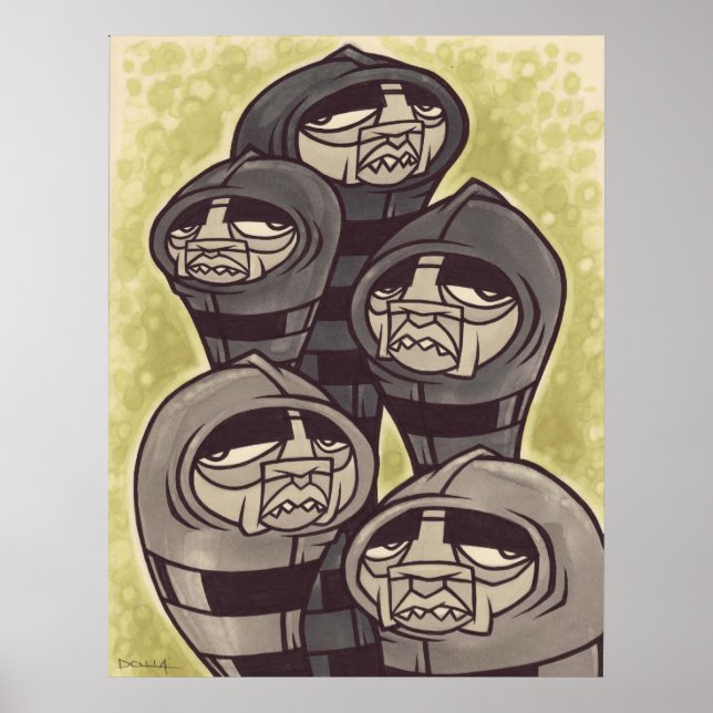 DOLLA arrepia poster (Frente)