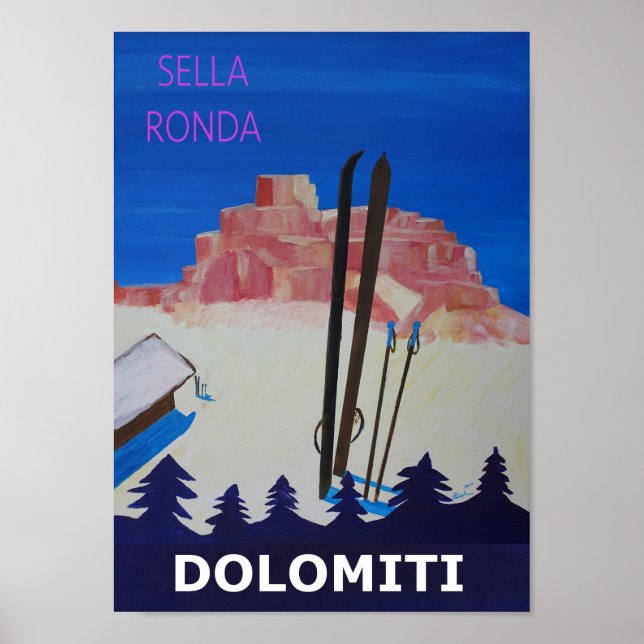 Dollocks Sella Ronda Poster (Frente)