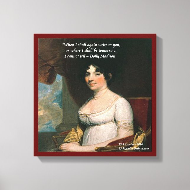 Dolly Madison e Famous Onde vou Citar Impressão (Frente)