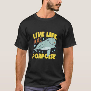 Dolphin Live Life With Porpoise Tank Top