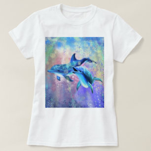 Dolphin T-Shirt Happy Family