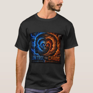 Domine a Confusão Controle a Espiral Camiseta – 3D