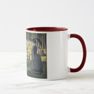 "Domingo à tarde" caneca por Seurat