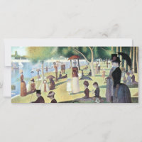 Domingo à tarde, Ilha La Grande Jatte, por Seurat