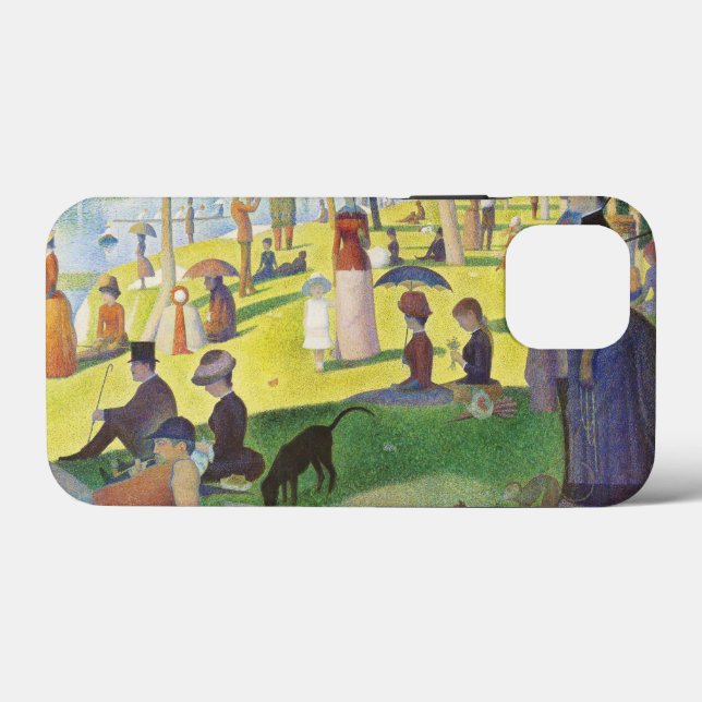 Domingo em La Grande Jatte por Georges Seurat (Verso (horizontal))