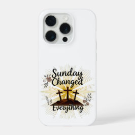 Domingo muda Tudo Estojo de telefone cristão