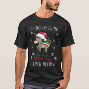 Dominick, a camiseta de Natal italiana Donkey