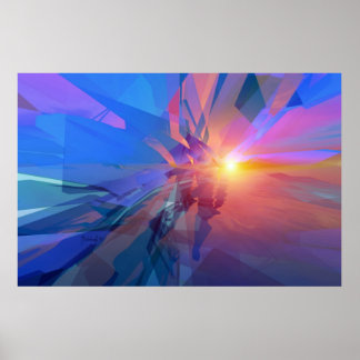 Domínio sem carateres - abstrato art poster