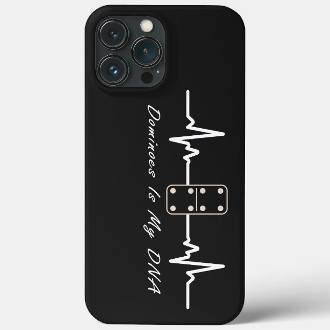 Dominoes É Meu Jogador Domino De Conselhos De DNA (Verso)