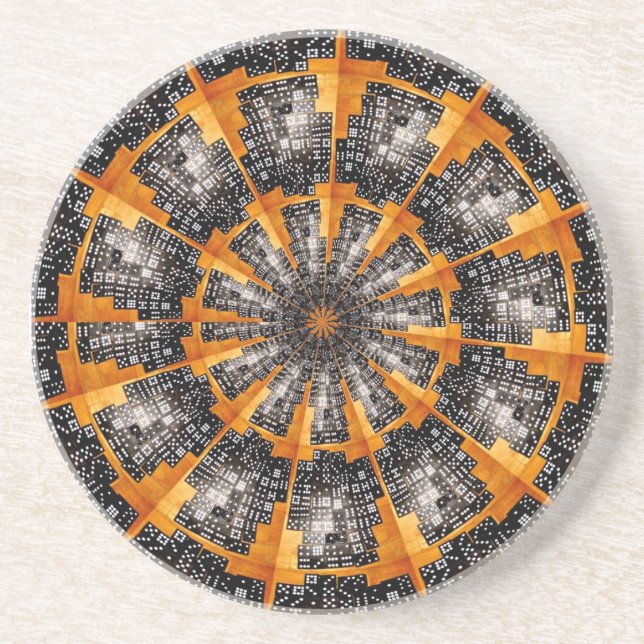 Dominoes Porta copos (Frente)
