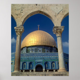 "Domo da rocha, Jerusalém" grande poster