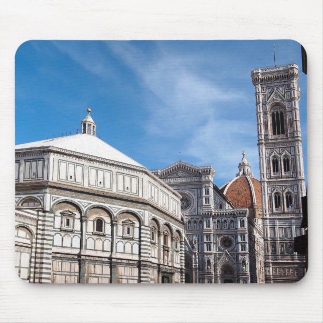 Domo e Baptistry, mousepad de Florença (Frente)