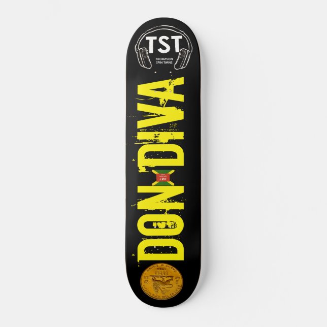 DON DIVA Skateboard (Frente)