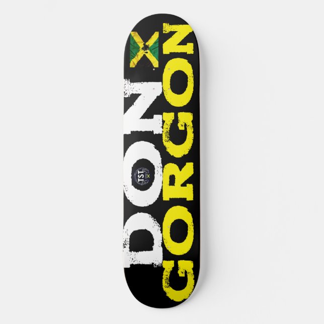 DON GORGON JMT 8, 1/2", skateboard Deck (Frente)