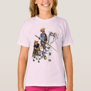 DON QUIJOTE, SANCHO, ROCINANTE y RUCIO - Camiseta