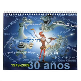 DON QUIXOTE - calendário - Calendario