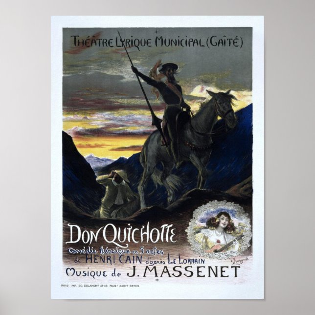 Don Quixote Poster (Frente)