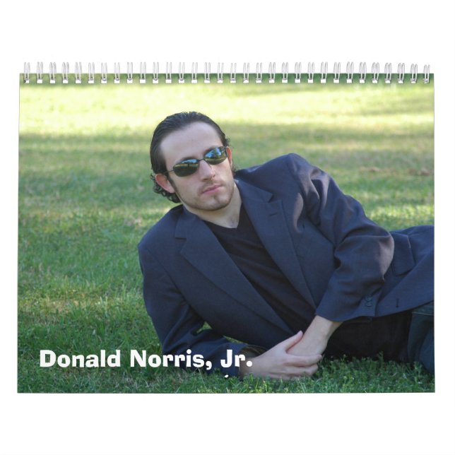 Donald Norris, calendário do Jr. (Capa)