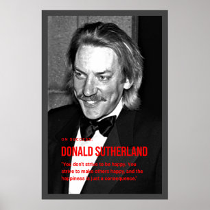 Donald Sutherland Poster