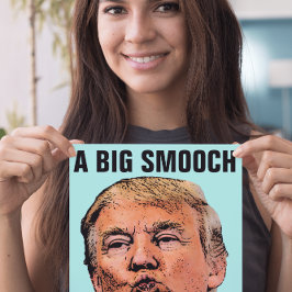 DONALD TRUMP BEIJA CARTÕES DE SAÍDA DE ANIVERSÁRIO