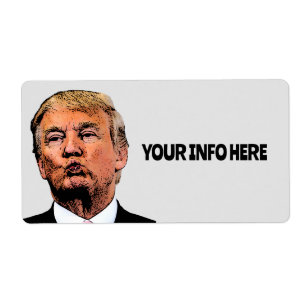 DONALD TRUMP BEIJA GRANDES ETIQUETAS DE NAVEGAÇÃO